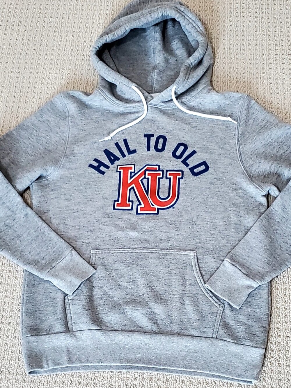 Charlie Hustle KU Hoodie Fleece Sweatshirt Kentucky University Retro Adult Sm